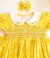 Marie – Yellow Floral Dress - Image 2