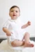 ARLO - Smocked Romper with Removable Bow - Image 3