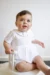 ARLO - Smocked Romper with Removable Bow - Image 11