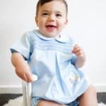 Charlie - Smocked Baby Boy Two Piece Set