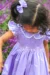April Blossom - Purple flutter dress - Image 9