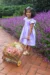 April Blossom - Purple flutter dress - Image 2