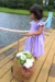 April Blossom - Purple flutter dress - Image 4