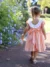 SOFIA - Orange Stripe Smocked Dress - Image 7
